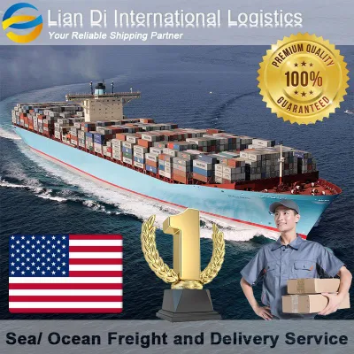 Frete marítimo/oceânico rápido de Qingdao para a América, La Port